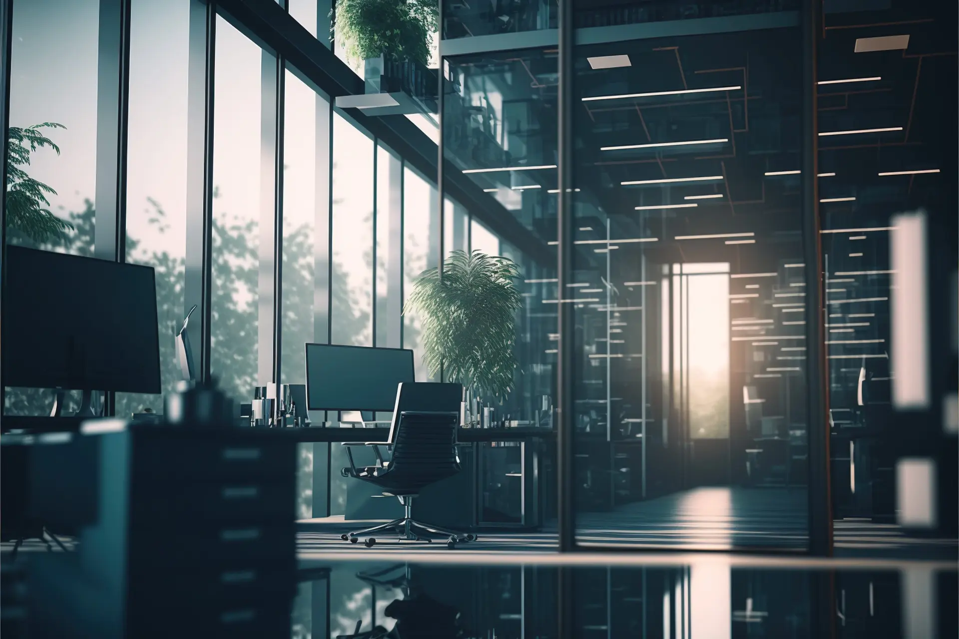 Smartes Büro