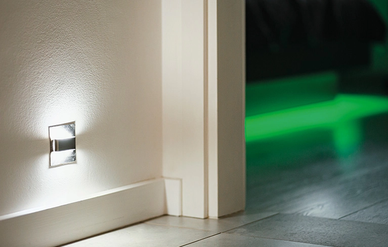 Abhängig von der Lichtstärke
